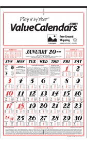 Custom Traditional Almanac Calendar