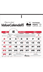 Custom Imprinted Small Almanac Calendar